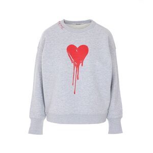 Zadig&Voltaire Women Oscar Flowing Heart Sweatshirt
